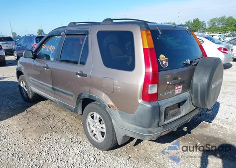 2003 Honda Cr-V Ex из США, поврежденный, VIN JHLRD78823C021534